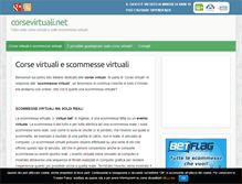 Tablet Screenshot of corsevirtuali.net